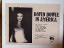 David Bowie - In America LP  not TMOQ 
