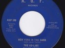 RARE NORTHERN SOUL 45 -THE AD LIBS-NEW YORK IN THE DARK - A.G.P.