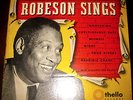 PAUL ROBESON SINGS Limited SIGNED Edition RARE LP