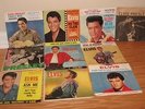 Ten Elvis Presley 45 rpm vinyl Records with Sleeves Original