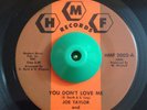NorthernSoul 45 Joe Taylor and The Dominoes You Don't Love on HMF HEAR