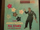 Louis Armstrong All Stars With Jack Teagarden 3 12 inch Record Album 78 RPM