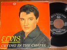 ELVIS PRESLEY   CRYING IN THE CHAPEL   SPANISH RCA VICTOR 4-TRACK EP 1965