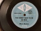 MERV BENTON Didn't Have To Be So Nice (Lovin' Spoonful) - W&G garage rockabilly