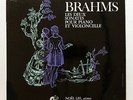 HENRI HONEGGER, NOEL LEE - BRAHMS 2 cello & piano sonatas VALOIS STEREO LP NM