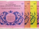 VEYRON-LACROIX BECKENSTEINER BACH complete harpsichord concertos 4LPs ERATO EX++