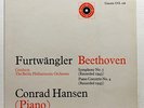 FURTWANGLER, HANSEN - BEETHOVEN symph. #5 piano concerto #4 UNICORN LP