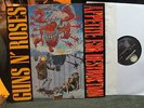 GUNS N' ROSES appetite for destruction banned cover LP '87 w/lyric inner import