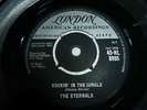 THE ETERNALS..ROCKIN' IN THE JUNGLE..MEGA  RARE UK ISSUE LONDON No. 45-HL 8995