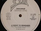 Shalamar, A Night To Remember RARE 1982 White Label Promo LP AS-11553