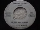 BARBARA ACKLIN -I'm Not Mad Anymore -U.S. 7