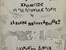 Ilhan Mimaroglu  1972 E LP Wings Of The Delirious Demon & Other Electronic Works