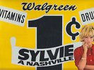 SYLVIE VARTAN A NASHVILLE LP Original poster mais séparé de la pochette Ex état