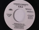rare Gangsta Rap 45 N.W.A. gangsta gangsta Ice Cube Eazy E Dr. Dre
