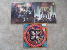 (3) KISS ALBUMS - ALIVE, LOVE GUN & ROCK AND ROLL OVER