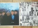 Rolling Stones vinyls. Between the buttons, Exile on Main St.