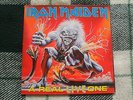 LP IRON MAIDEN-A REAL LIVE ONE-GATEFOLD-SPANISH EDITION