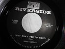 Northern Soul 45 Mark Murphy  Why Don't You Do Right  Riverside Original NM