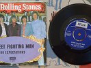 The Rolling Stones 45 w PS Street Fighting Man 1968 UK Export Pressing VG++
