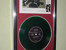 JOHN LENNON   THE BEATLES   IMAGINE   GREEN PICTURE DISC FRAMED   EXCELLENT