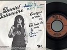 DANIEL BALAVOINE evelyne et moi / vis loin de moi RARE FRENCH BARCLAY 660 032 SP