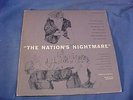 1952 THE NATIONS NIGHTMARE Documentary RECORD ALBUM with ANDY WARHOL Cover ART