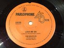 THE BEATLES:Love Me Do.RARE Aussie/OZ Orange Parlophone Label re-issue 7