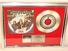 Status Quo, Rockin' All Over The World, mit Cover, Platin Record, Award, gold