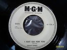 Jimmy Jones - Weissmuster-unverkäuflich - deutsche MGM - I Just Go For You