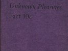 JOY DIVISION Unknown Pleasures Cassette in Purple Box with inserts