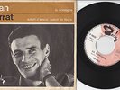 45 Tours 2 titres SP de Jean FERRAT Chez Barclay  N° 60.528 - Année 1964 - BIEM