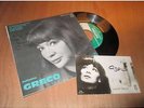 JULIETTE GRECO jolie mome + 3 titres ANDRE POPP - EP + carte PROMO DEDICACE