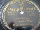 78 RPM RECORD PARAMOUNT 12666 BLIND LEMON JEFFERSON