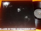 LP DARKTHRONE A BLAZE IN THE NORTHER ORIG UK 1991 ISSUE VILE33 MAYHEM BURZUM