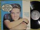 ELVIS PRESLEY, ELVIS ANSWERS BACK  LP 1981 RARE UK MONO NM/EX BUT 2 MONO