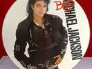 MICHAEL JACKSON : BAD PICTURE DISC EPIC 1987 LP 33 1/3 JACKSONS RARE UK VERSION