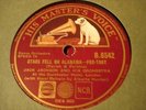 JAZZ JACK JACKSON ORCH ALBERTA HUNTER Stars Fell On Alabama HMV 6542 NO US ISSUE