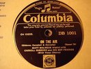 JAZZ MATT MALNECK CARROLL GIBBONS BOYFRIENDS On The Air COLUMBIA DB 1001