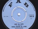 PRINCE BUSTER ALL STARS Keep The Faith RARE orig UK 45 Fab rocksteady LISTEN