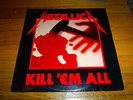 Metallica -Kill 'Em All (Vintage Vinyl LP, 1983)Original Megaforce/Important