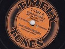 Dave's Harlem Highlights - TIMELY TUNES C-1587 - Somebody Stole My Gal