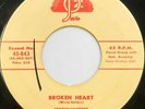 MOONLIGHTERS 45 Broken Heart / Glow of Love JOSIE Doo Wop ROCKABILLY #T442