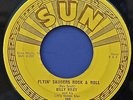 BILLY RILEY 45 Flying Saucers Rock & Roll SUN 260 VG ORIGINAL 1957 Rockabilly