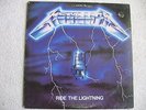 Metallica Ride the Lightning LP 1984 White Label Rare Promo  NM Vinyl