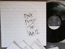 PINK FLOYD The Wall 2LP w/STICKER on P/S+INSERT A1/B1 40AP-1750 1 Free PP/S&H