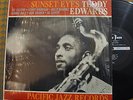 ORIG VG+ Teddy Edwards Sunset Eyes Pacific Jazz PJ 14 MONO LP in SHRINK