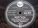 ELVIS PRESLEY 78 TEDDY BEAR IRISH RCA 1013 EIRE PRESSING (RARE LABEL VERSION)
