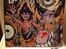 EXCRUCIATE EPITAPH split Lp 1992 w/lyric Insert,  interviews + Ads Etc...