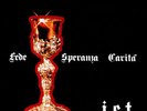 J.E.T. Fede Speranza Carita' LP italian prog cover perforata calice in rilievo