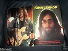 THE BEATLES  JOHN LENNON A TRIBUTE A1 POSTER - MAGAZINE 1940 - 1980 NEAR MINT